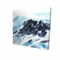 Begin Home Decor 32 x 32 in. Sea Waves with Paint Splash-Print on Canvas 2080-3232-CO116